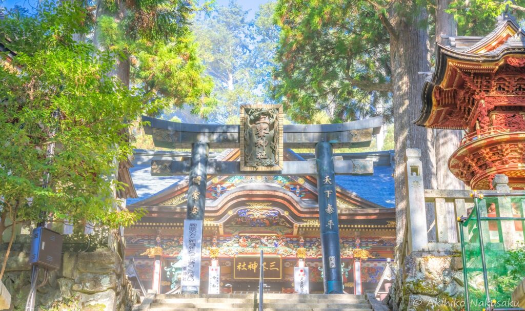 三峯神社さんの拝殿