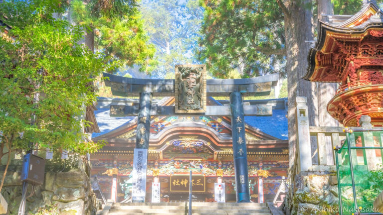 三峯神社さんの拝殿
